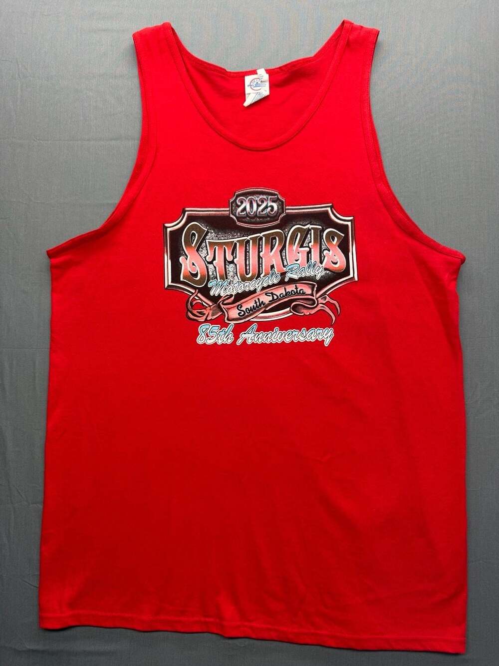 2025 Sturgis Motorcycle Rally 85th Anniversary Eagle Graphic Tank Top